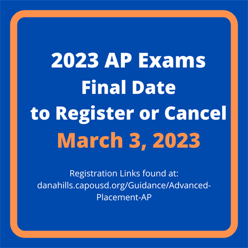 2023 AP Final Deadline